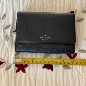 Kate spade black wallet